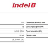 Lodówka IndelB TB36 do DAF XF95 / Renault Premium - TB36